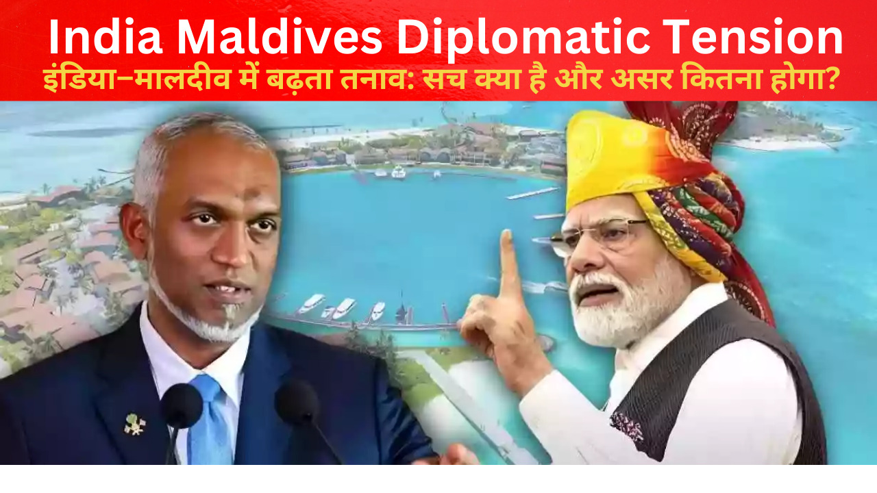 India Maldives Diplomatic Tension: इंडिया–मालदीव के रिश्तों में तनाव की असल वजह क्या है और यह क्यों ज़रूरी है