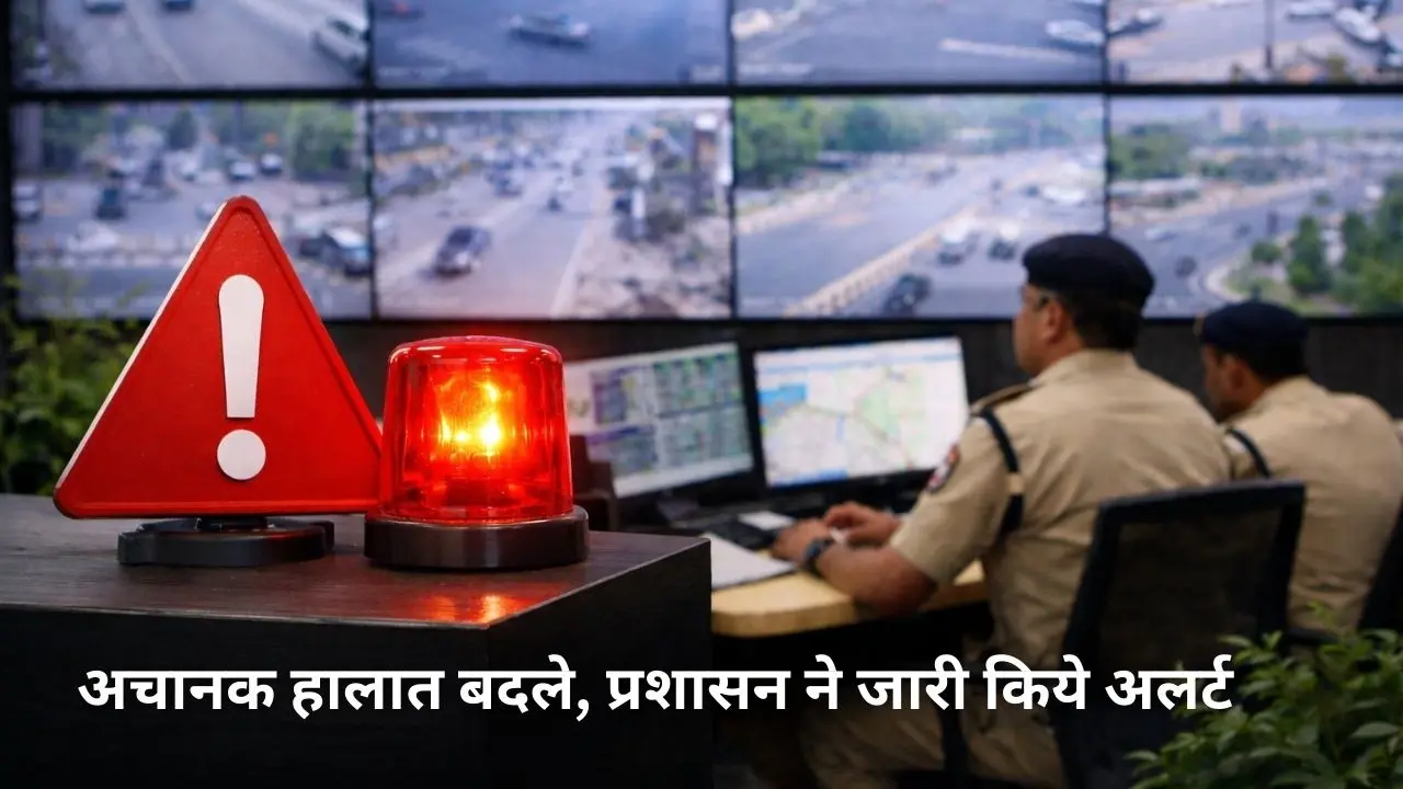 local breaking news प्रशासन अलर्ट आज