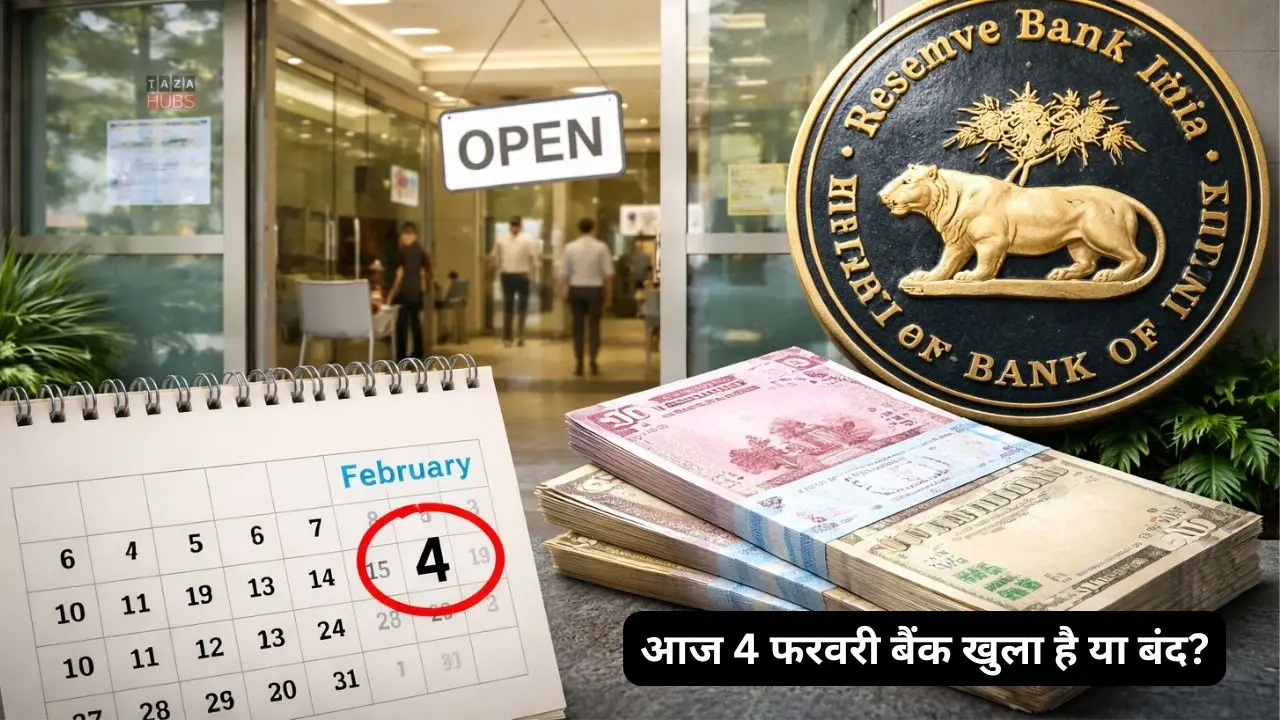 आज 4 फरवरी बैंक खुला है या बंद? जानें पूरी सच्‍चाई